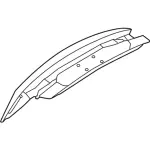 GD9Z5440110A - : Trunk Lid for Lincoln: Continental Image