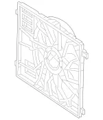 2479067906 - : Blower for Mercedes-Benz: 180A, 180b, 220a, A220, CLA250, GLA250, GLB250, GLB35 AMG Image