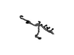 DE9Z15K868A - : Wire Assembly Jumper for Ford Image