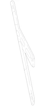 4635007831 - Radiator: Holder for Mercedes-Benz Image