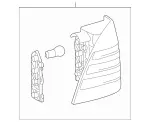 1638202464 - Electrical System: Tail Lamp for Mercedes-Benz Image
