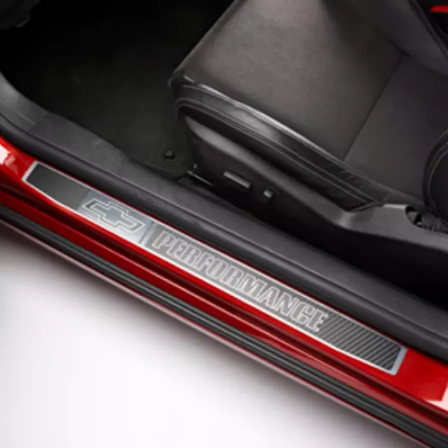23213277 - Interior: Front Door Sill Trim Plate, Performance Logo for Chevrolet: Camaro Image