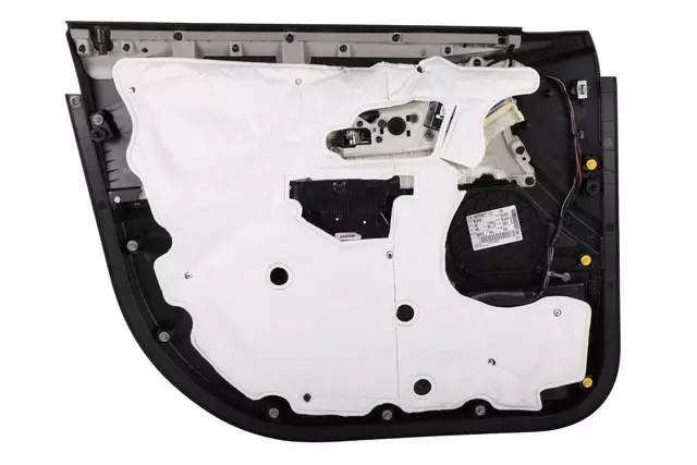 Jet Black Front Passenger Side Door Trim - GM (23363870)