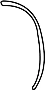 91392AR000 - Body: Drain Hose for Infiniti Image