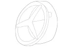 1708880086 - Attachment Parts: Mercedes Star for Mercedes-Benz: SLK230, SLK320 Image