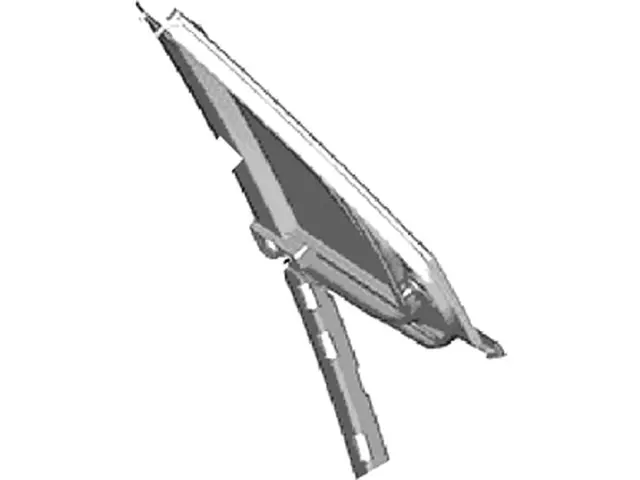 GS7Z5421401A - Body: Vent Assembly for Ford: Fusion, Police Responder Hybrid, SSV Plug-In Hybrid Image