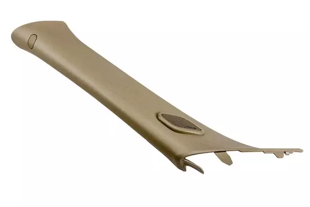 20962795 - : Granite Opel Gray Driver Side Windshield Garnish Molding for Chevrolet: Avalanche, Silverado 1500, Silverado 2500 HD, Silverado 3500 HD, Suburban 1500, Suburban 2500, Tahoe | GMC: Sierra 1500, Sierra 2500 HD, Sierra 3500 HD, Yukon, Yukon XL 1500, Yukon XL 2500 Image