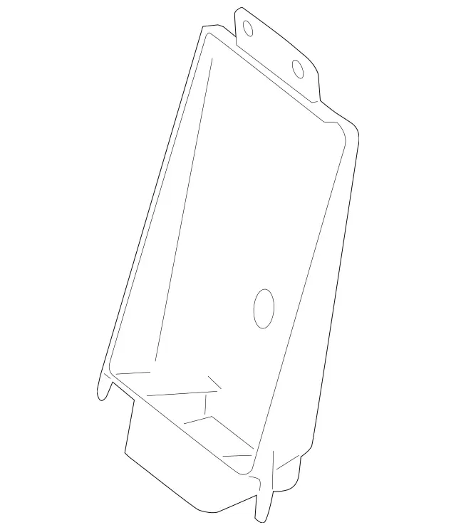 2305054030 - Radiator: Air Duct for Mercedes-Benz: SL63 AMG, SL65 AMG Image image