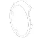 25388815019040 - Body: Trim Bar for Mercedes-Benz Image