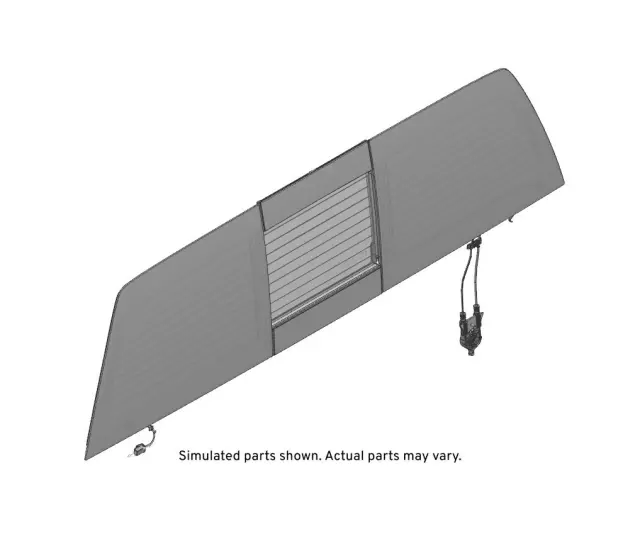 84819603 - : Rear Sliding Window for Chevrolet: Silverado 1500, Silverado 2500 HD, Silverado 3500 HD | GMC: Sierra 1500, Sierra 2500 HD, Sierra 3500 HD Image