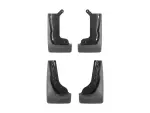 110176120176 - : Black MudFlap No-Drill DigitalFit® MudFlap Kit for WeatherTech Image