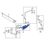 LX6Z7A095A - Cooling System: Trans Cooler for Ford: Escape, Maverick | Lincoln: Corsair Image