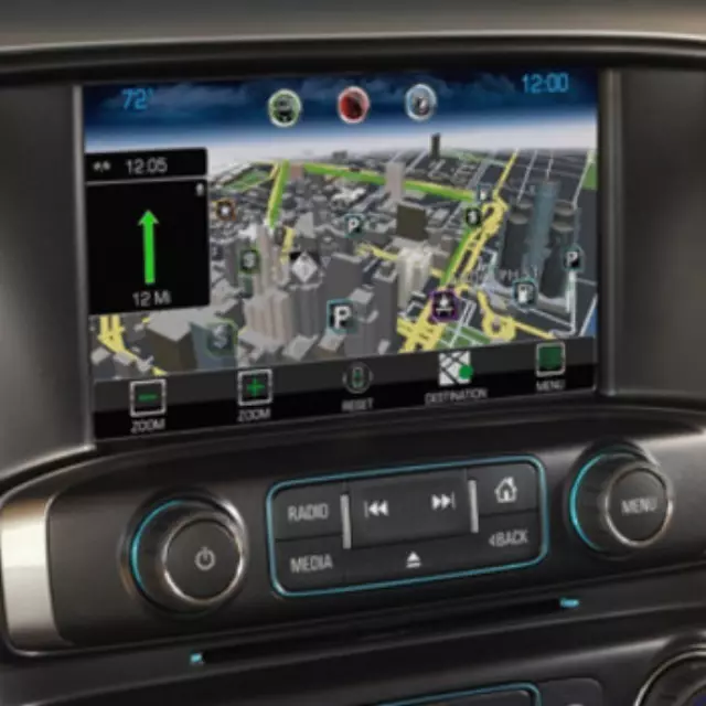 84806940 - : GPS Navigation Antenna Coax Cable for Chevrolet: Silverado 2500 HD, Silverado 3500 HD, Suburban, Suburban 3500 HD, Tahoe | GMC: Sierra 1500, Sierra 2500 HD, Sierra 3500 HD, Yukon, Yukon XL Image