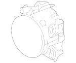 2128201056 - Electrical System: Fog Lamp for Mercedes-Benz Image