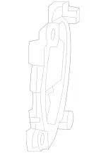 1330980040 - : Plate                                    for Mercedes-Benz: CLA 45 AMG&amp;reg; Image