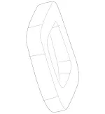 2138260800 - : Seal, Lamp Housing for Mercedes-Benz Image