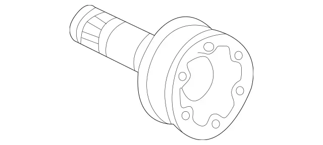 124350614580 - : Remanufactured Flange for Mercedes-Benz Image