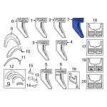 NL3Z16720E - : Nameplate for Ford: F-150 Image