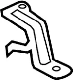 16588JK20G - Engine: Air Cleaner Assembly Mount Bracket for INFINITI: G25, G37, Q40, Q60 Image