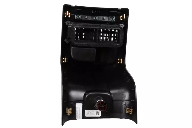 Jet Black Front Floor Console Rear Trim Panel - GM (22989468)