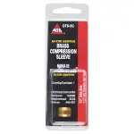 CFS5B - : Brass Compression Sleeve, 1/2 Tube, 1/bag for AGS Image