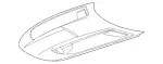 1908808301 - Attachment Parts: Hood for Mercedes-Benz Image