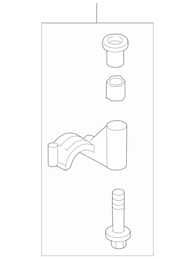 2113200642 - Suspension: Bracket for Mercedes-Benz Image