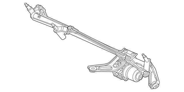 2478209203 - Electrical System: Parts Kit, Wiper System for Mercedes-Benz: 180b, GLA250, GLA35 AMG, GLA45 AMG Image image