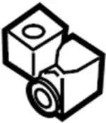 483537S000 - Steering: Gear Assembly Bracket for INFINITI: QX56 Image image