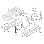 LC3Z9046B - Fuel System: Front Bracket for Ford Image
