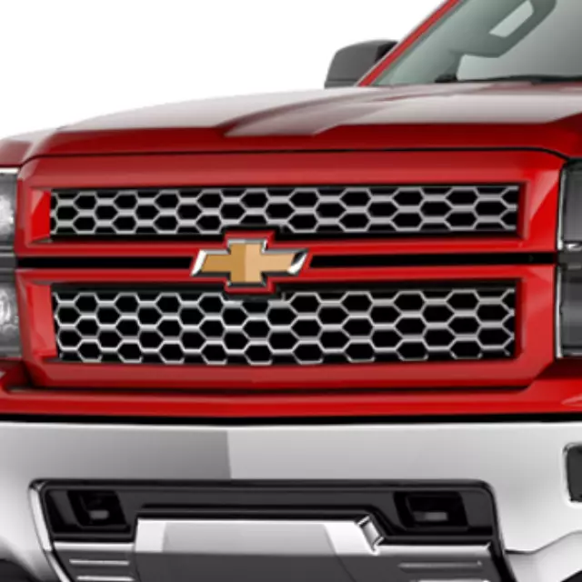 23194166 - Exterior: Exterior Trim, Grille Package for Chevrolet: Silverado 1500, Silverado 2500 HD, Silverado 3500 HD Image