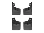 110183120183 - : Black MudFlap No-Drill DigitalFit® MudFlap Kit for WeatherTech Image