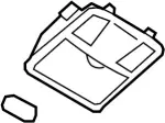 264301CA6A - Body: Map Lamp Assembly for Infiniti Image