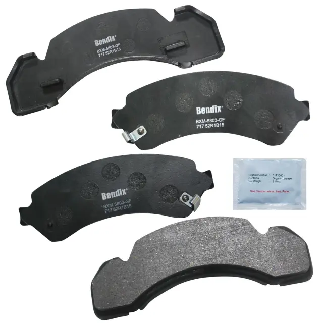 MKD717FM - : BENDIX Fleet MetLok Brake Pad for BENDIX Image