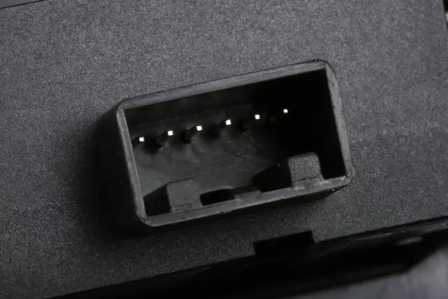 Black Front Floor Console Rear Trim Panel - GM (84373585)