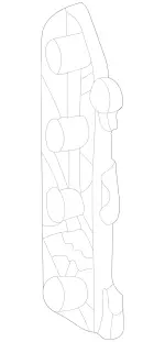 1638200177 - : Bulb Mount for Mercedes-Benz: ML320, ML55 AMG Image