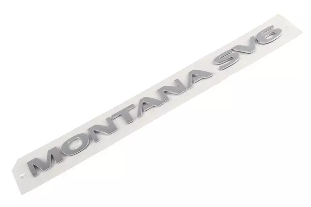 15102874 - : Liftgate Montana SV6 Name Plate for Pontiac: Montana Image