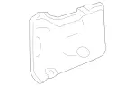 222524029664 - Chassis Sheet Metal/Air Intake: Air Deflector Plate for Mercedes-Benz Image