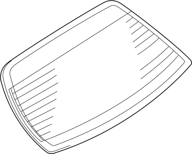 79712AR212 - : Back Glass for INFINITI: Q45 Image