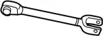 551A01MA0D - Suspension: Lower Control Arm for Infiniti Image