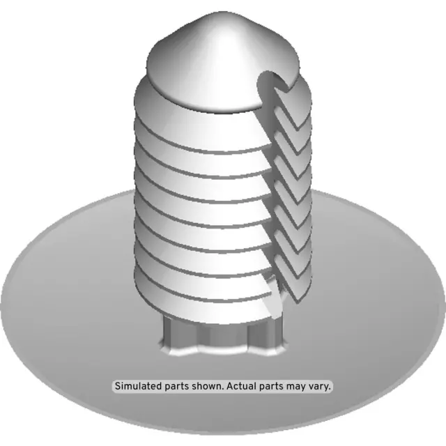 22189414 - Body: Splash Shield Retainer for Buick: Rendezvous | Cadillac: DeVille, XLR | Chevrolet: Camaro | Pontiac: Aztek Image