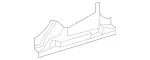 2056371501 - Body: Lower Reinforced for Mercedes-Benz Image