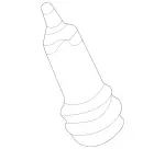 2037500191 - Body: Lock Cylinder for Mercedes-Benz Image