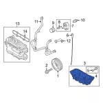 PV4Z6675D - : Oil Pan for Ford: Bronco Sport Image