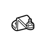 CM5Z7A257A - Electrical: Automatic Transmission Manual Control Lever for FORD Image