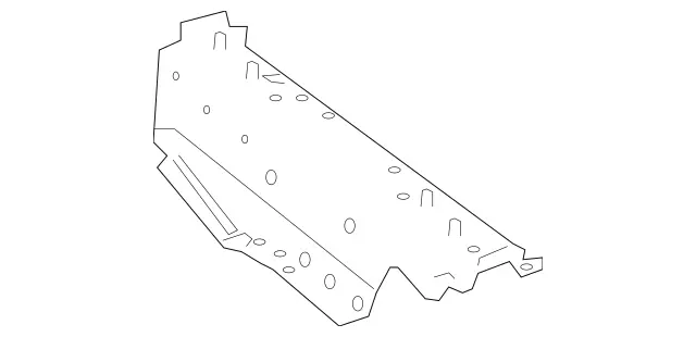 2516102020 - Body: Seat Crossmember for Mercedes-Benz Image