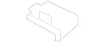 16688515239999 - : Tow Bracket Cover for Mercedes-Benz Image