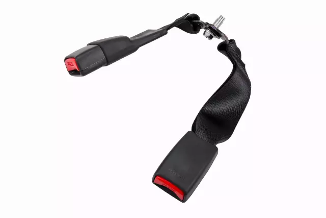 19204157 - : Part# 19204157 Gray Rear Driver Side Center Seat Belt with Buckle for Pontiac: Vibe Image