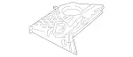 17168007369051 - Body: Lower Cover for Mercedes-Benz Image