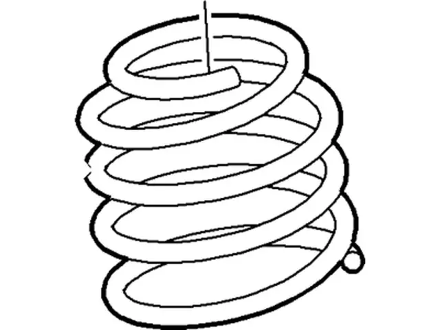 BV6Z5310A - : 2012 2013 Ford Focus - Coil Spring for Ford: Focus Image